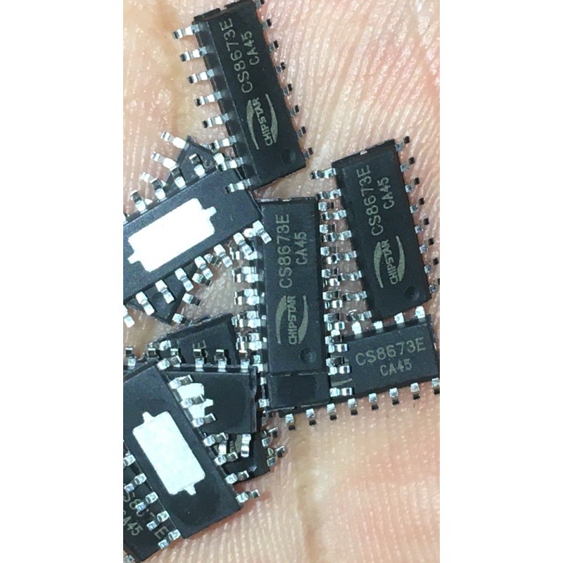 2 con ic công suất cs8673 cs8673e thay thế ic tpa3116 tpa3118 16 chân mới 100%