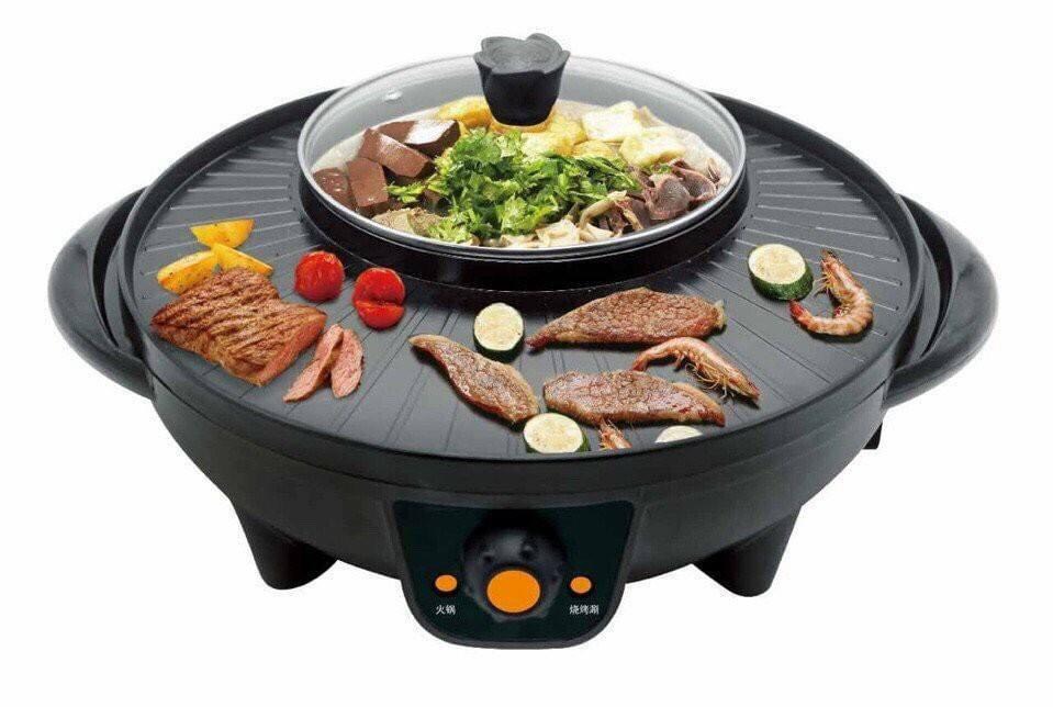 Nồi lẩu nướng 2 trong 1