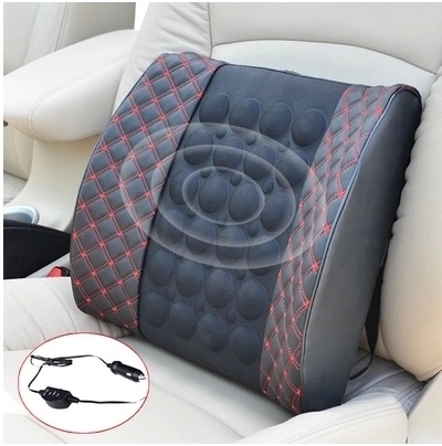 [HCM]Gối tựa lưng Massage dùng trên ghế xe ô tô Văn phòng