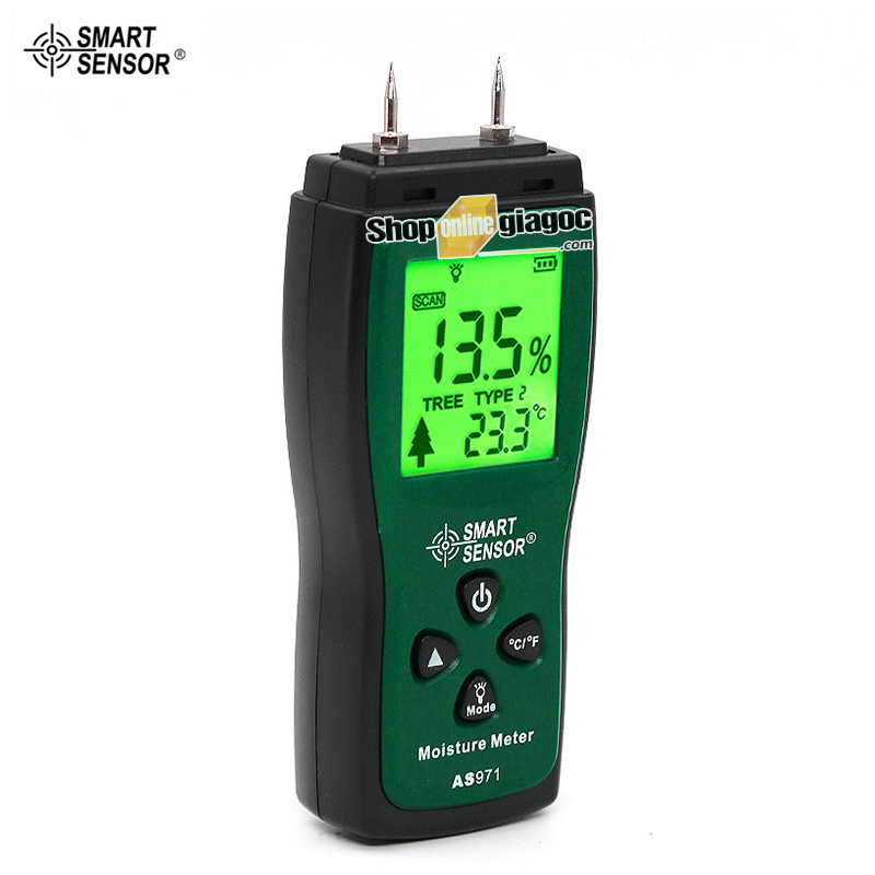 Máy đo độ ẩm gỗ smart sensor as971