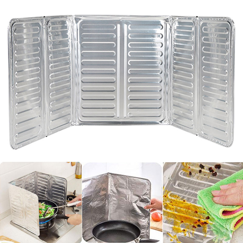 Miếng chắn dầu mỡ bếp ga - Tấm chắn dầu mỡ xuất Nhật cao cấp - Vách Ngăn Tấm Chắn Chống Văng Dầu Mỡ Giữ Gìn Vệ Sinh Bếp