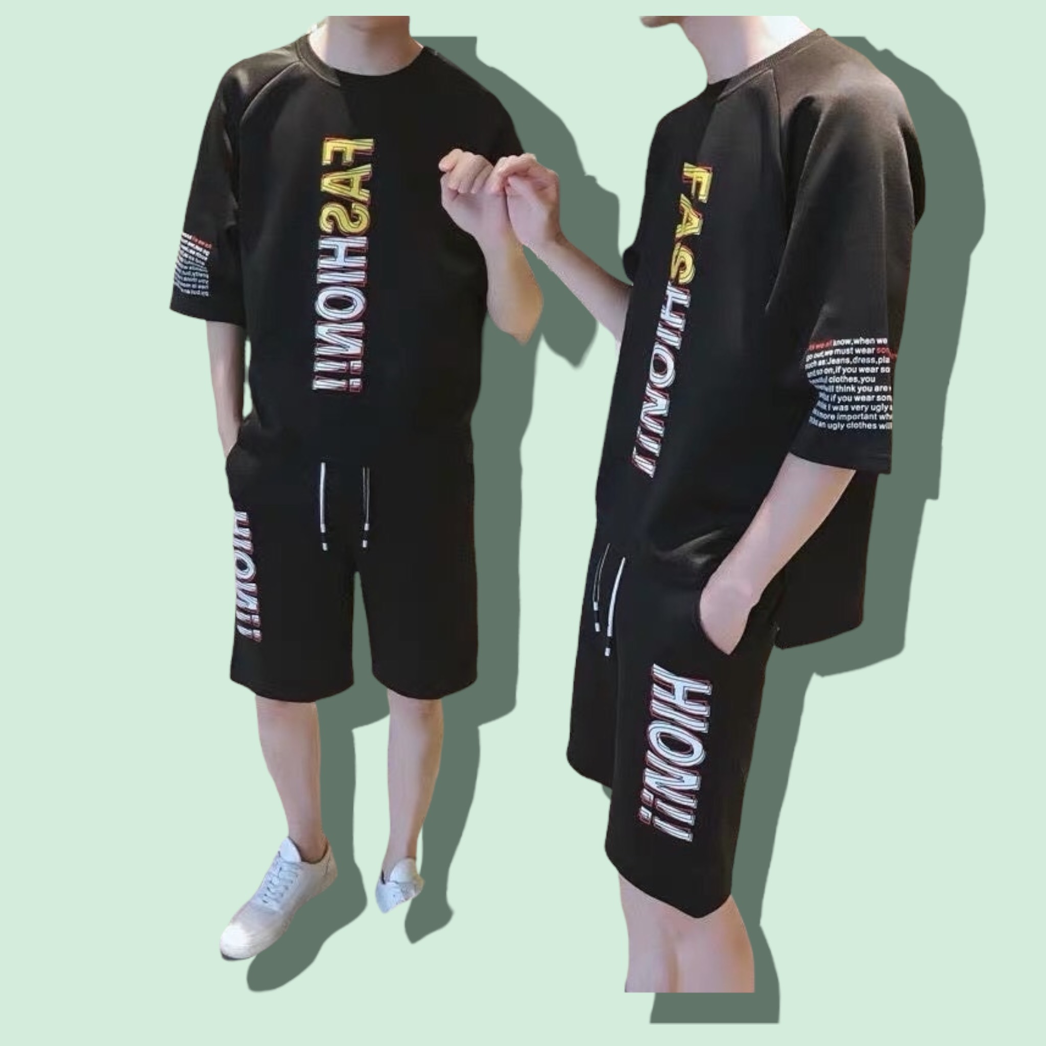 [HCM]Đồ bộ thể thao nam mùa hè chất xịn  chất thun lạnh mịn mát  mặc đi tập gym siêu đẹp