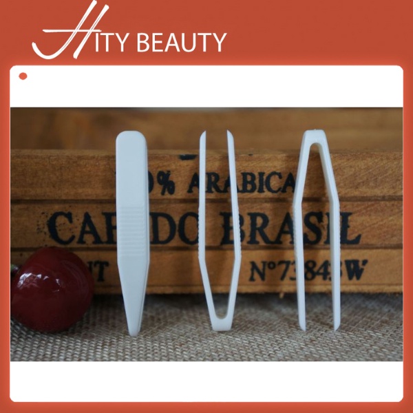 HCM - Nhíp gắp mắt nạ, mí lưới,lông mi giả, kẹp mí chuyên dụng màu trắng - Hity Beauty