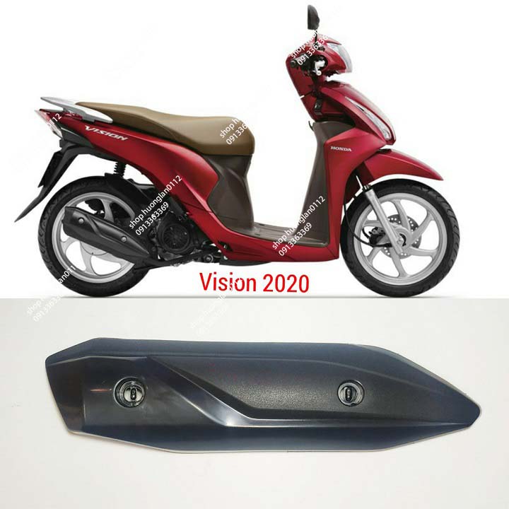 Ốp pô nhựa xe máy Honda Vision 2020