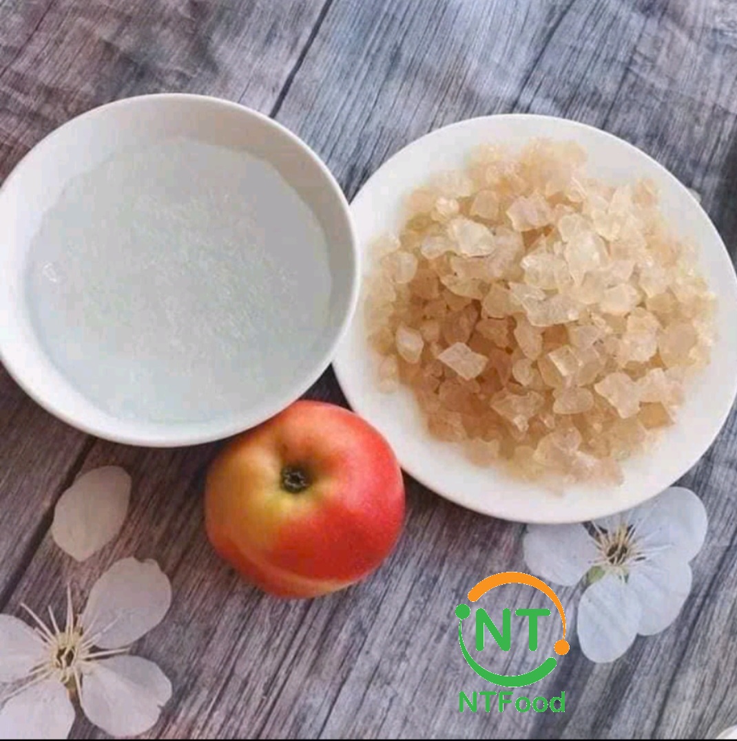 Mủ trôm phan rang sạch nguyên chất ntfood túi 500gr/250gr - nhất tín food