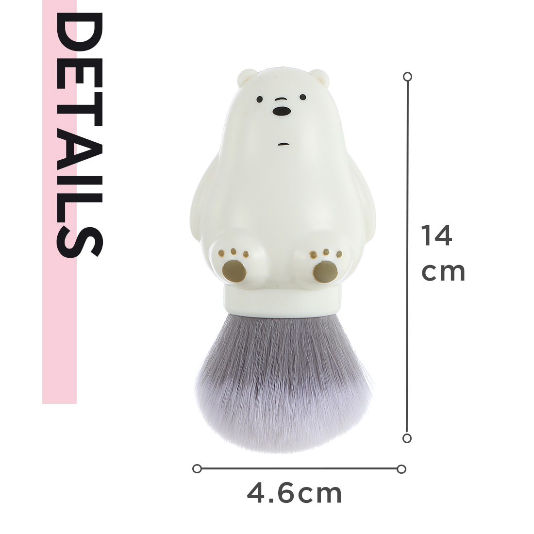 Cọ trang điểm We Bare Bears Miniso