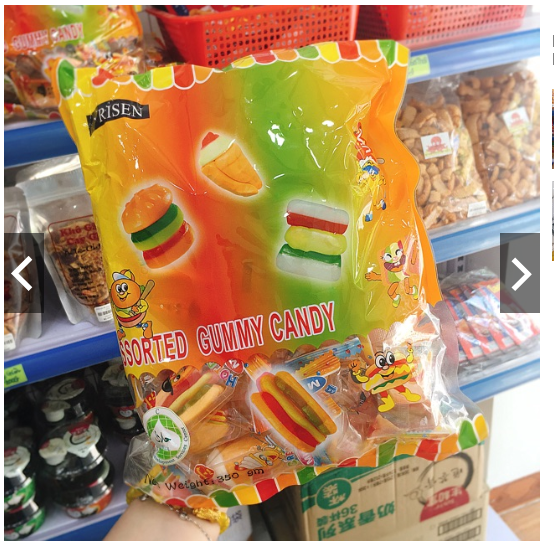 Kẹo dẻo gummy candy 350gr