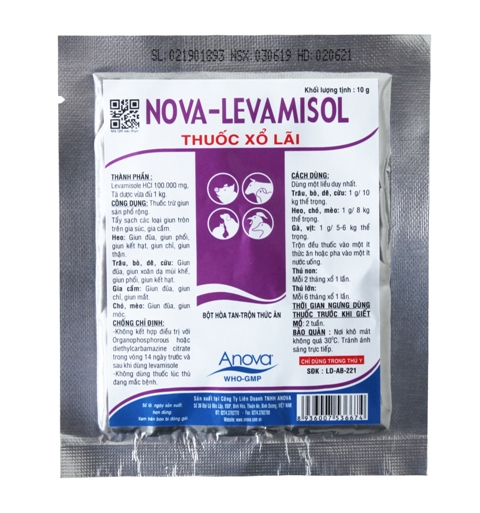 NOVA XỔ LÃI LEVAMISOL
