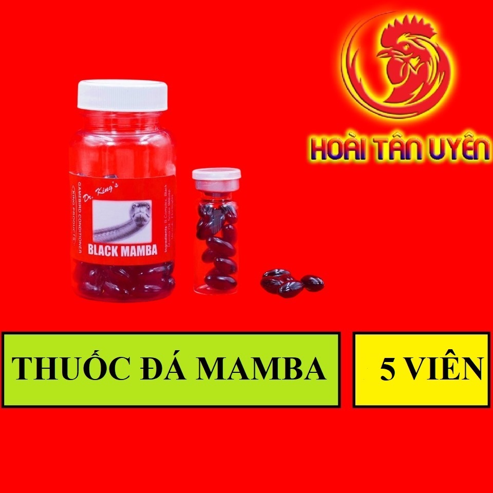 Black Mamba 5 viên thuốc gà đá bo lớn