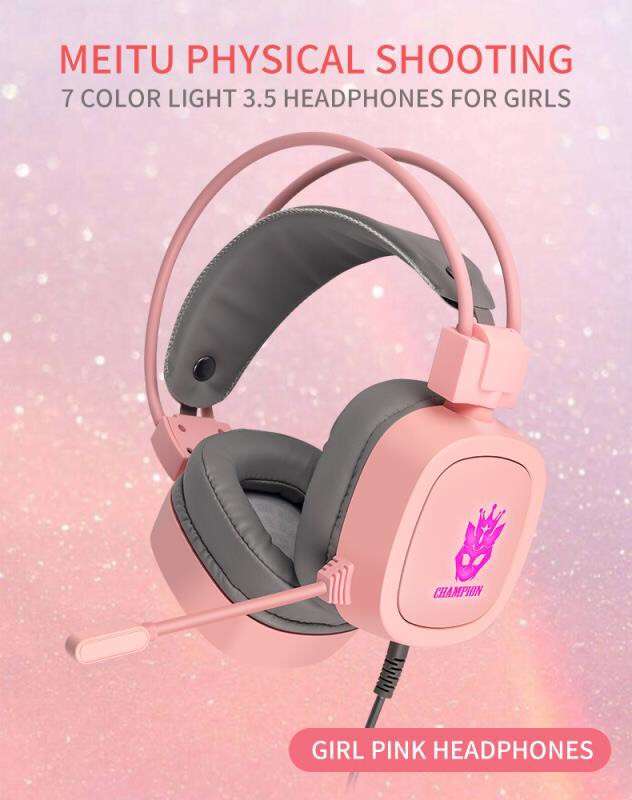 (HCM) Tai nghe chụp tai có mic chuyên game SANNY S100 Cổng kết nối USB +3.5 Màu Hồng