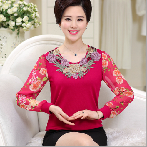 Áo nữ trung niên, áo nữ trung tuổi, áo hè nữ trung tuổi, áo tặng mẹ, tặng bà
