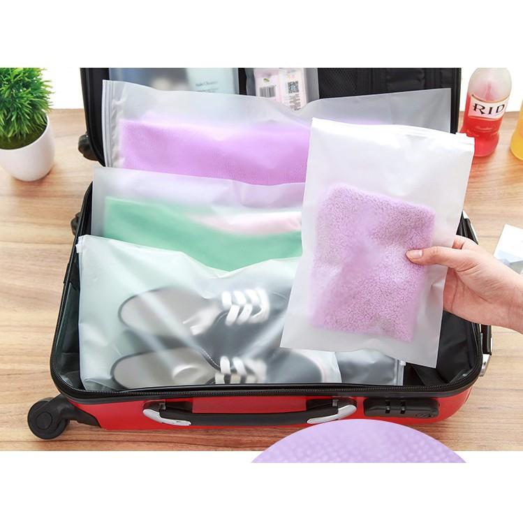 Combo 10 Túi đựng đồ trong suốt khóa zip 10x15cm
