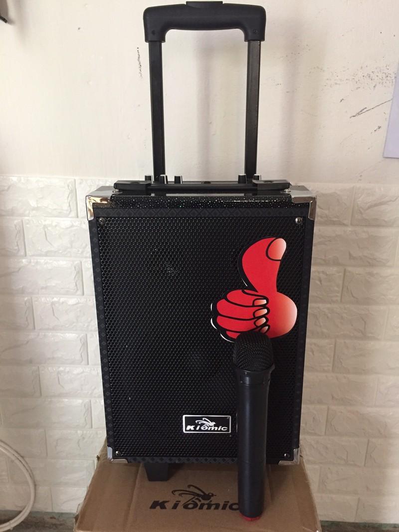 Loa kéo karaoke di động bluetooth Q8 tặng mic không dây cực hay