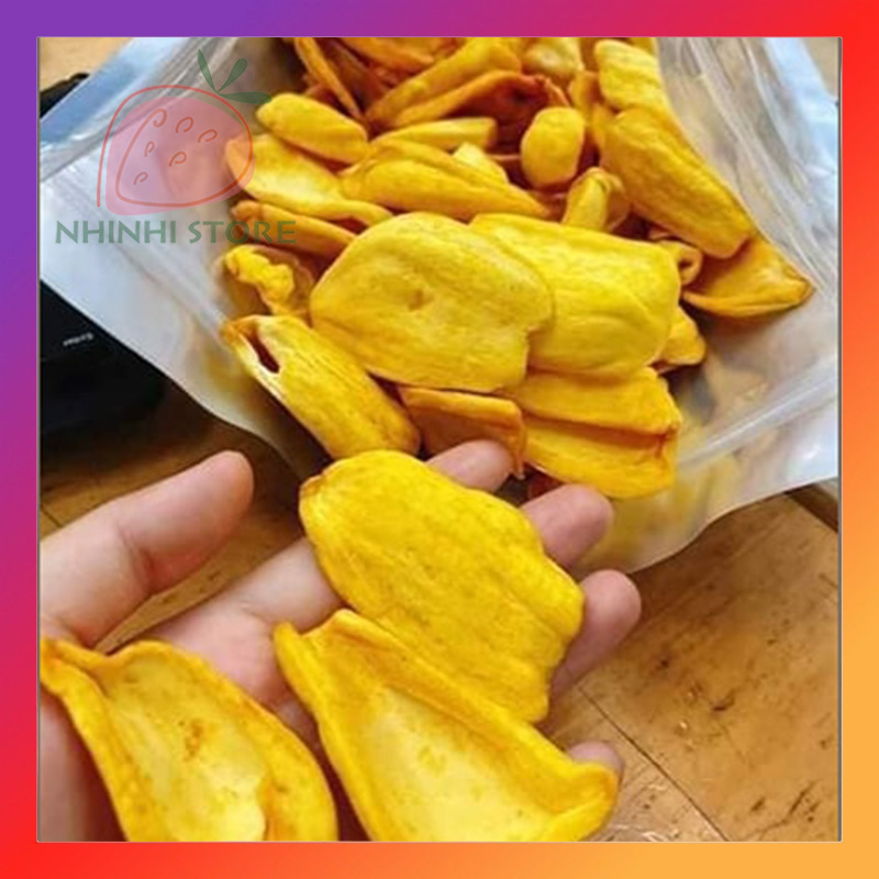 Mít Sấy Khô  Xuất Khẩu, Bịch 250/500g - Thơm Ngon Tự Nhiên - Trái Cây Sấy Nhi Nhi Store