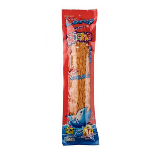 Snack Cá Sợi Super Long Richo Thái Lan (Đỏ Vị Cay Normal Size 170 Gram)