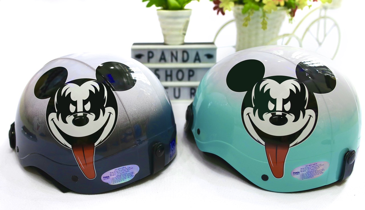 [HCM]Mũ bảo hiểm mickey kaws hot trend
