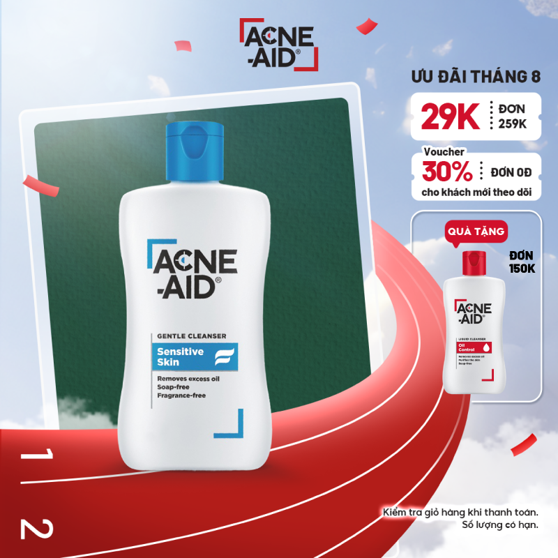 Sữa rửa mặt Acne-Aid Gentle Cleanser Sensitive Skin 100ml