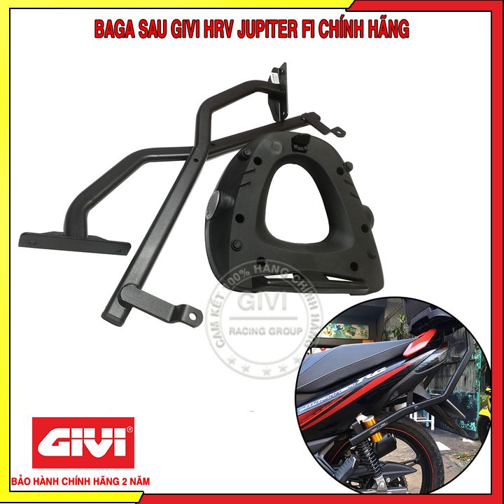 Baga Sau Givi HRV Jupiter FI/ HRV-SRL115ZRFI Chịu Lực Cao Chính Hãng - Bảo Hành 2 Năm