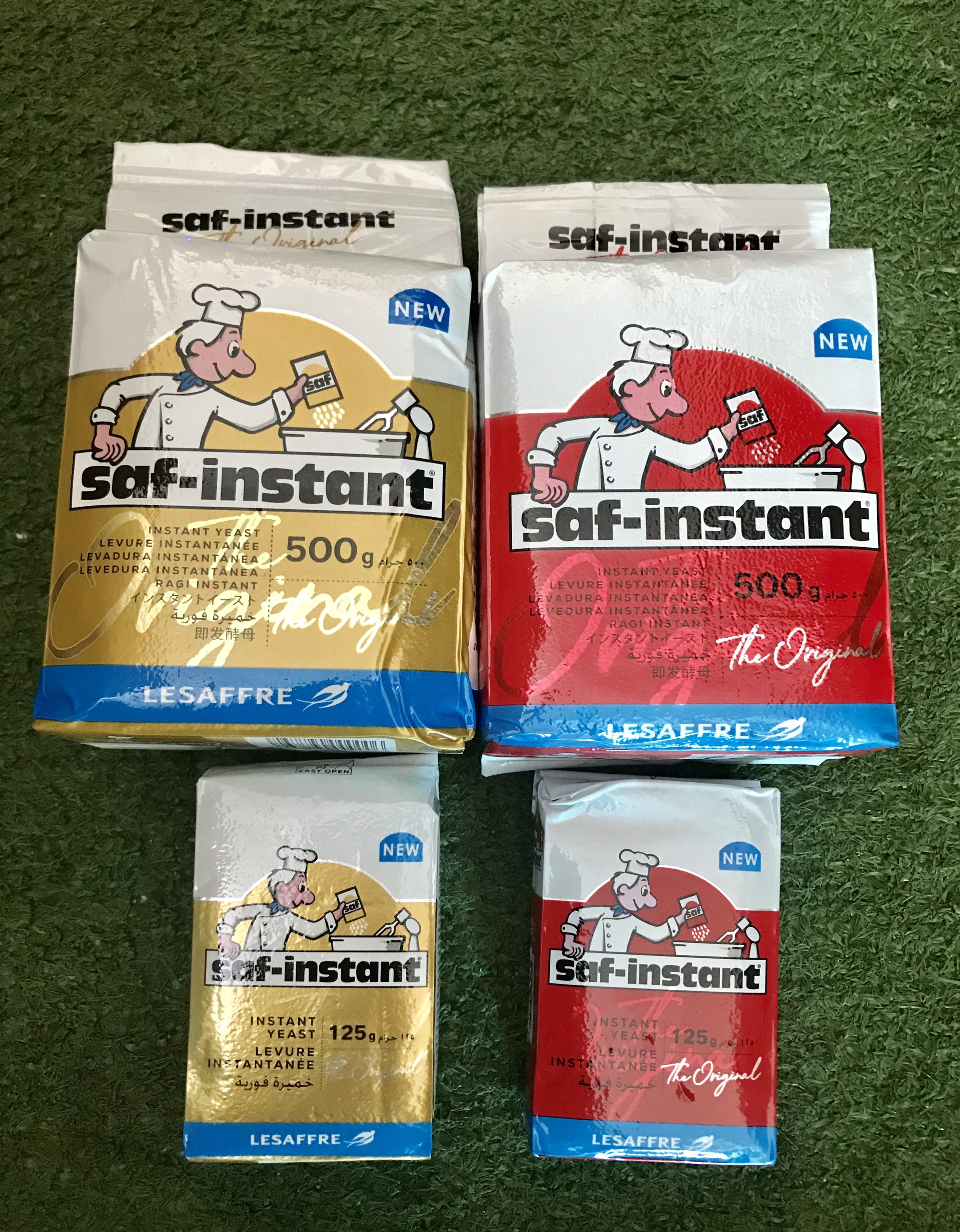 Men đầu bếp vàng ngọt / đỏ lạt 500gr-125gr