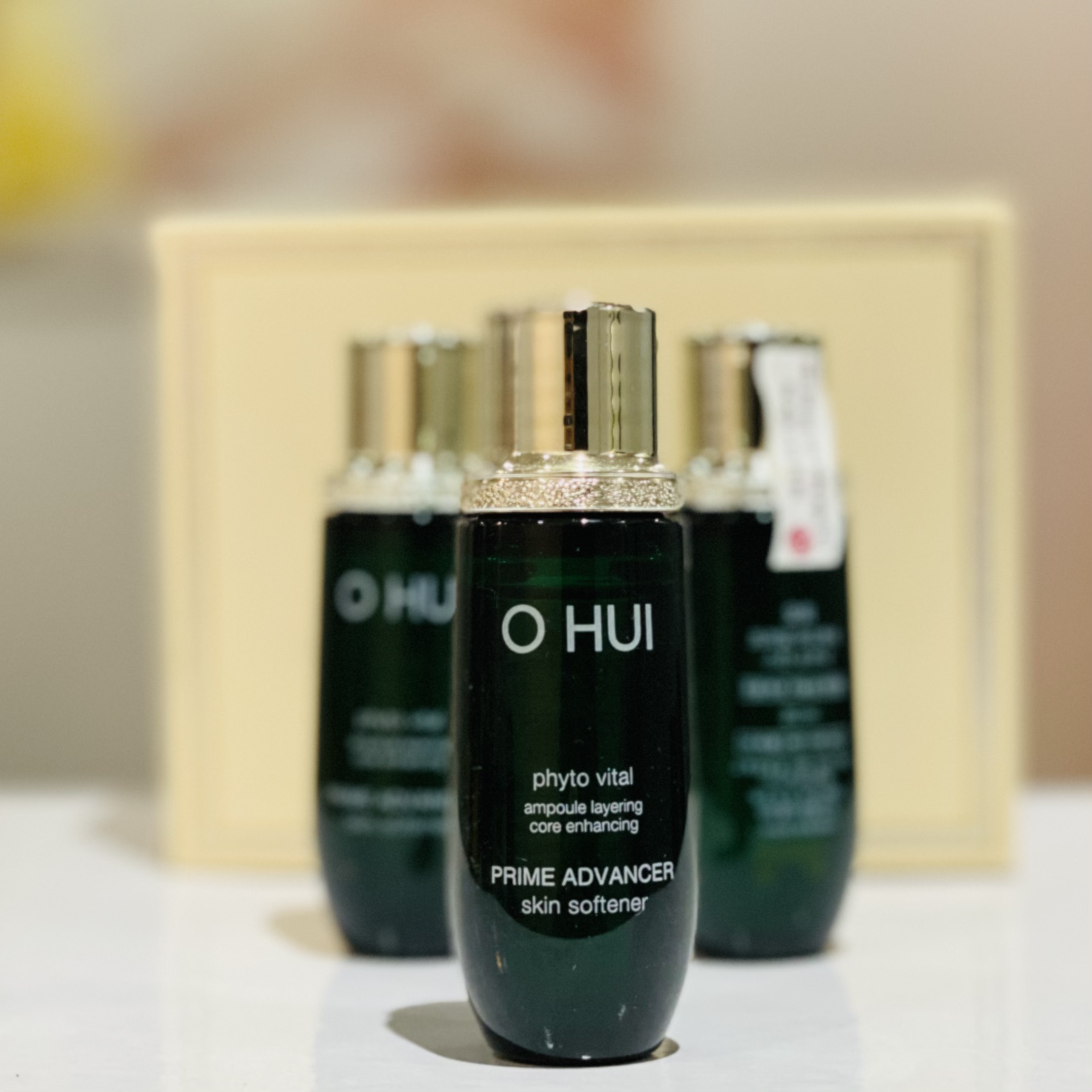 Cặp Nước Hoa Hồng Ohui Prime Advancer Skin Softener mini 20ml