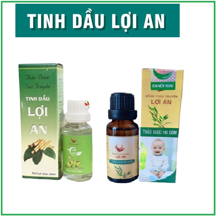 [Freeship] Tinh dầu bôi Lợi An cho bé 20ml chính hãng