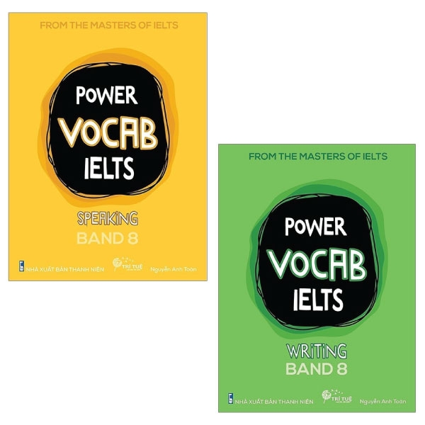 Fahasa - combo sách hay power vocab ielts band 8: speaking + writing
