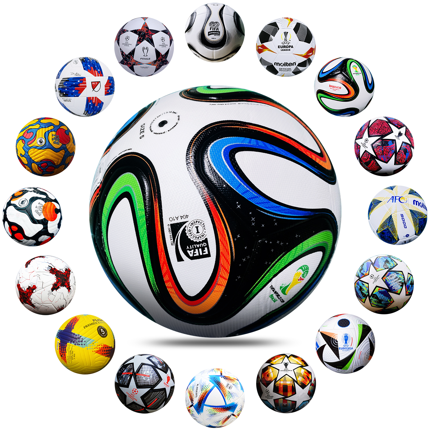 Trái Banh Trẻ Em Người Lớn Quả Bóng Đá Size Số 3 4 5 Ngoại Hạng Euro 2024 Champions C1 Thi Đấu Giá Rẻ