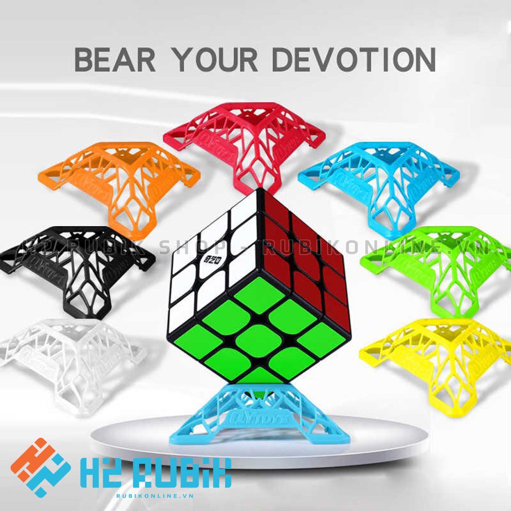 Combo 3 Chiếc Qiyi Dna Cube Stand - Đế Kê Rubik Qiyi Độc Đáo
