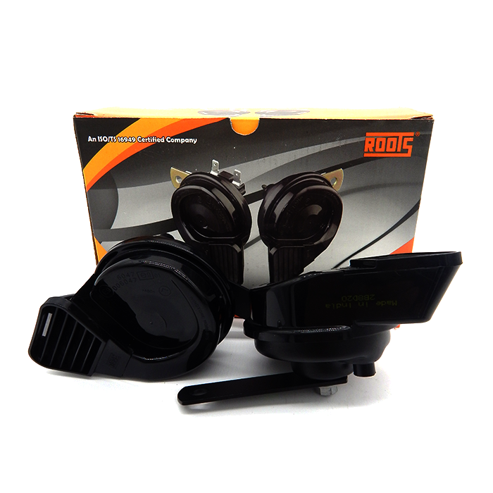 Còi xe Mercedes 12V, Còi xe ô tô Mercedes tiếng còi ô tô to, trầm ấm. Kèn sò ô tô 12v, còi sên chống nước Roots, Coi sen o to Roots có độ bền cao