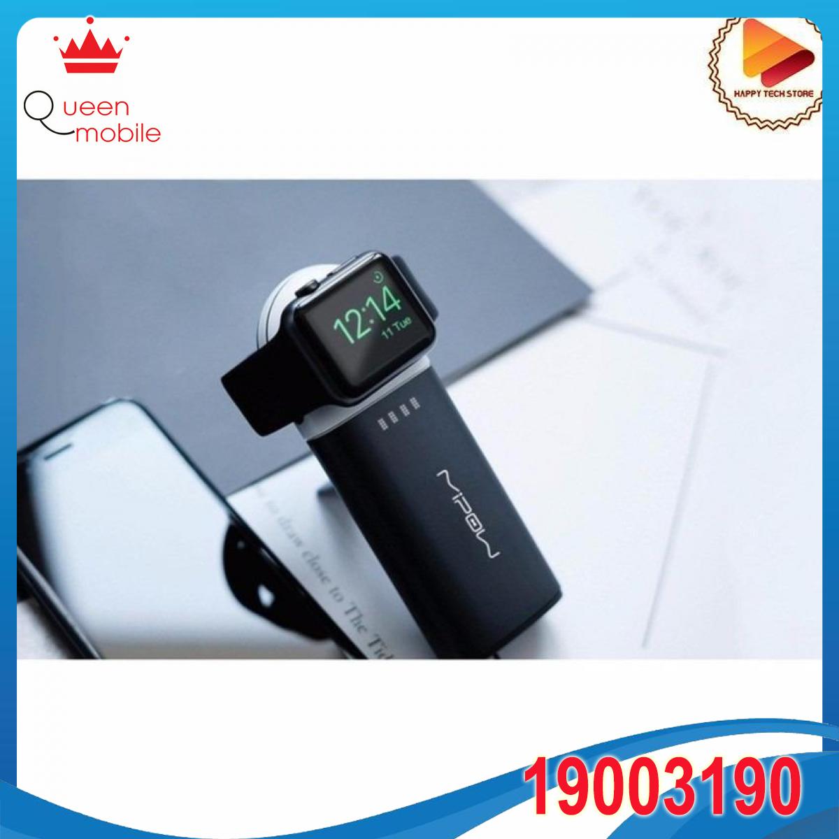 Pin sạc dự phòng mipow tube apple watch 6000 mah sạc chuẩn qi