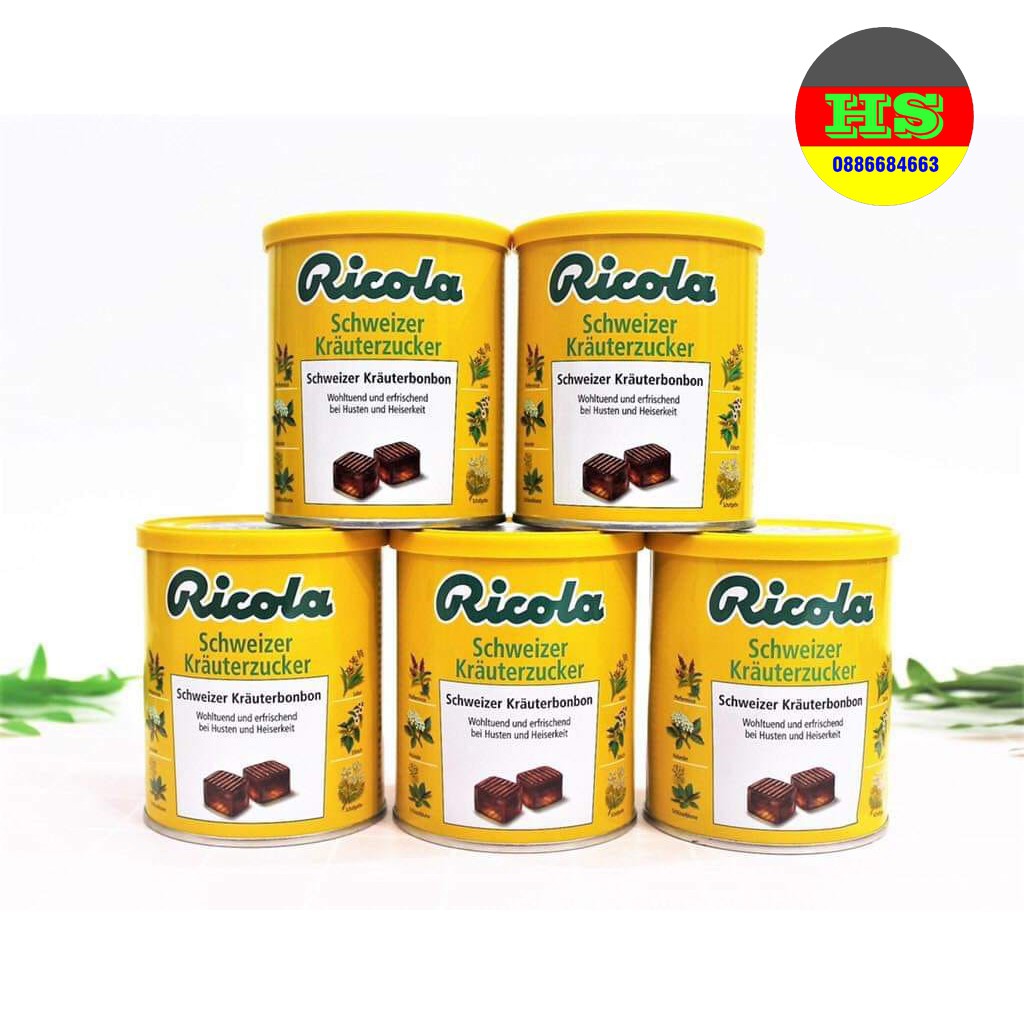 KẸO NGẬM HO RICOLA - HÀNG XÁCH TAY TỪ ĐỨC