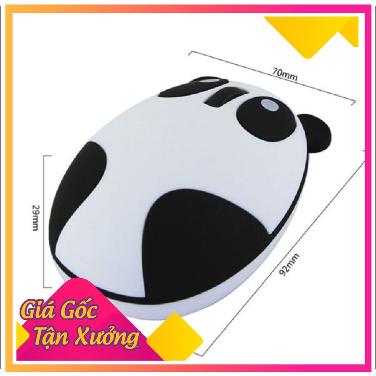 Chuột không dây️FREESHIP️Chuột bluetooth mini siêu đáng yêu - Chuột máy tính Panda Mouse