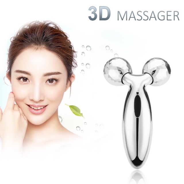 [HCM]Cây Massage Mặt Làm Trẻ Hóa Làn Da - Máy Massage Da Mặt Giảm Nếp Nhăn.