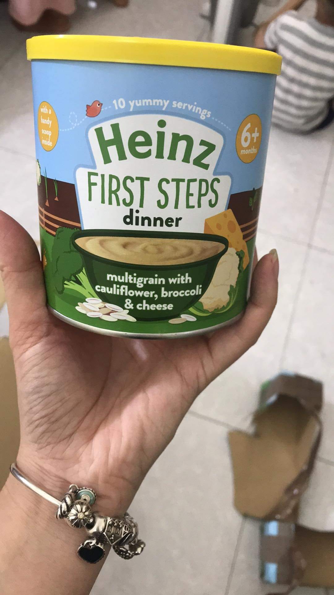 Bột heinz anh siêu ngon vị súp lơ bông cải phô mai