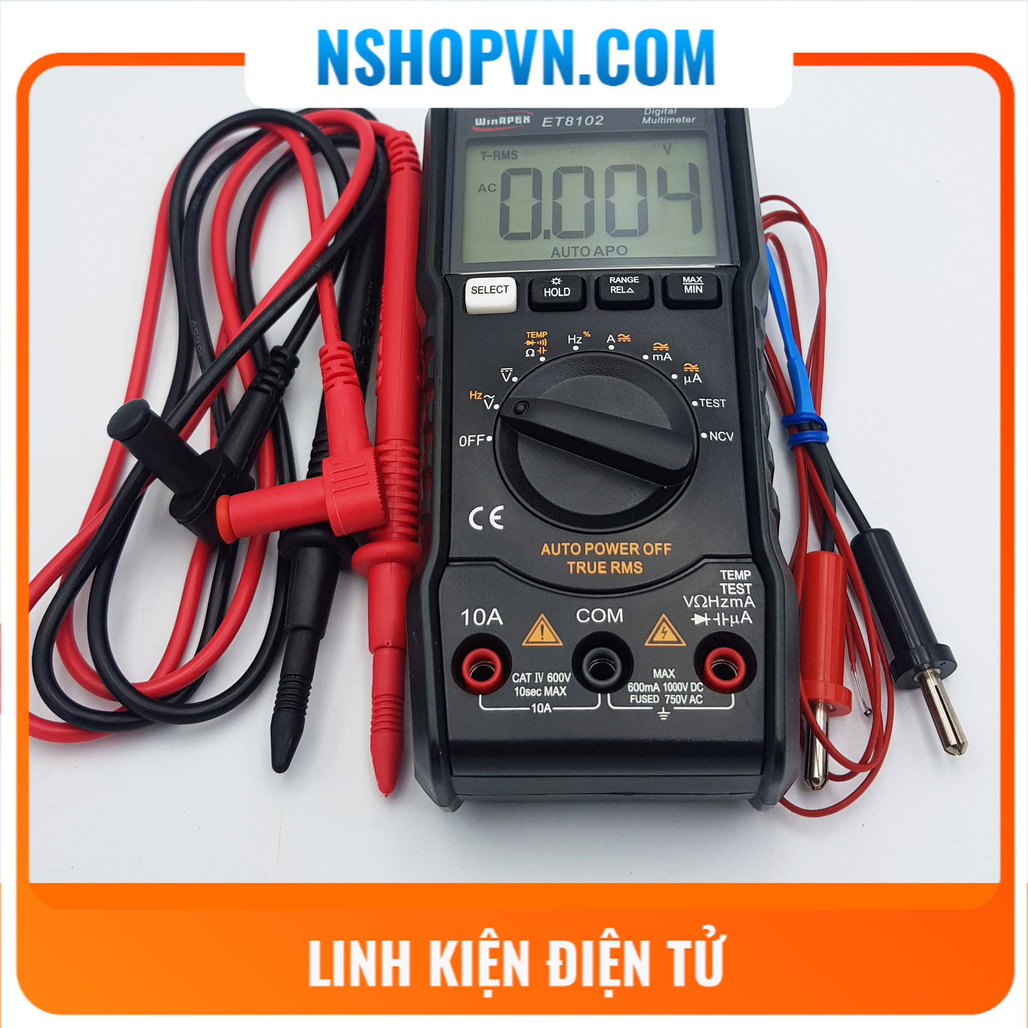 Đồng hồ điện tử winapex et8102