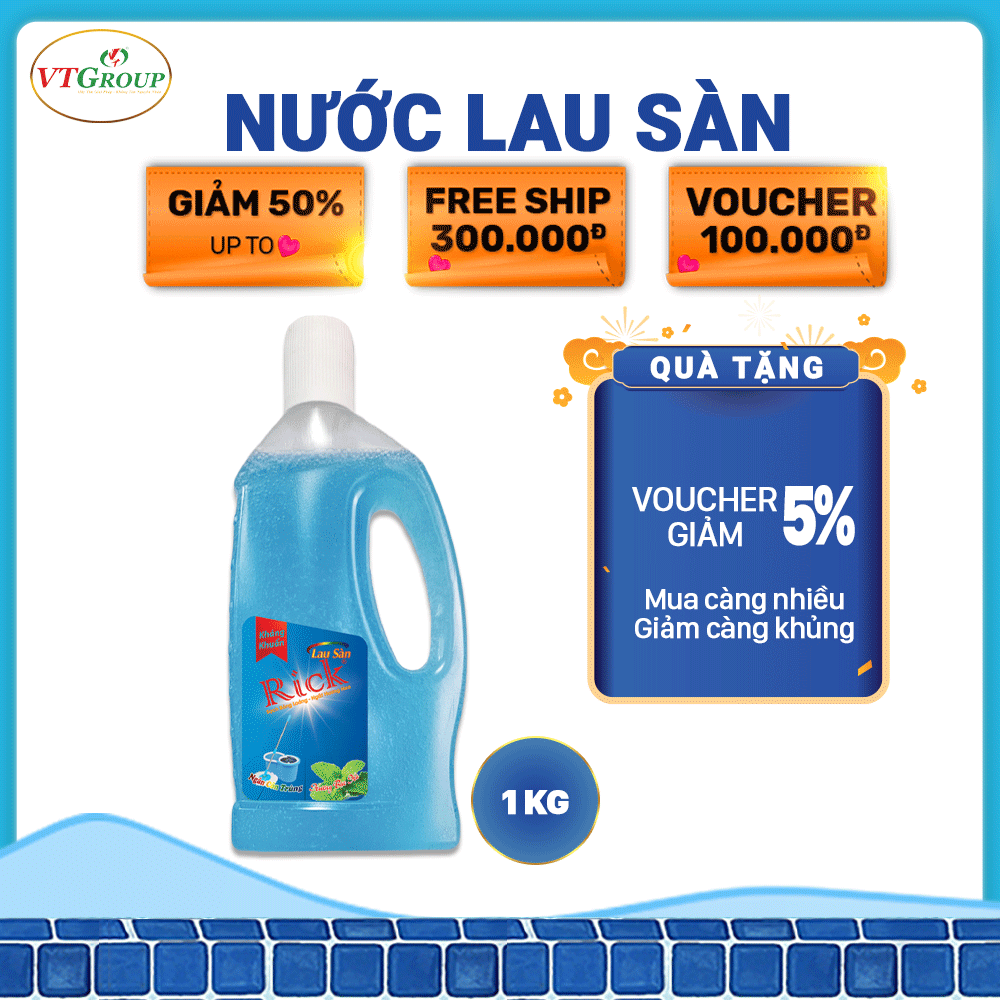 Nước lau sàn rick 1 kg