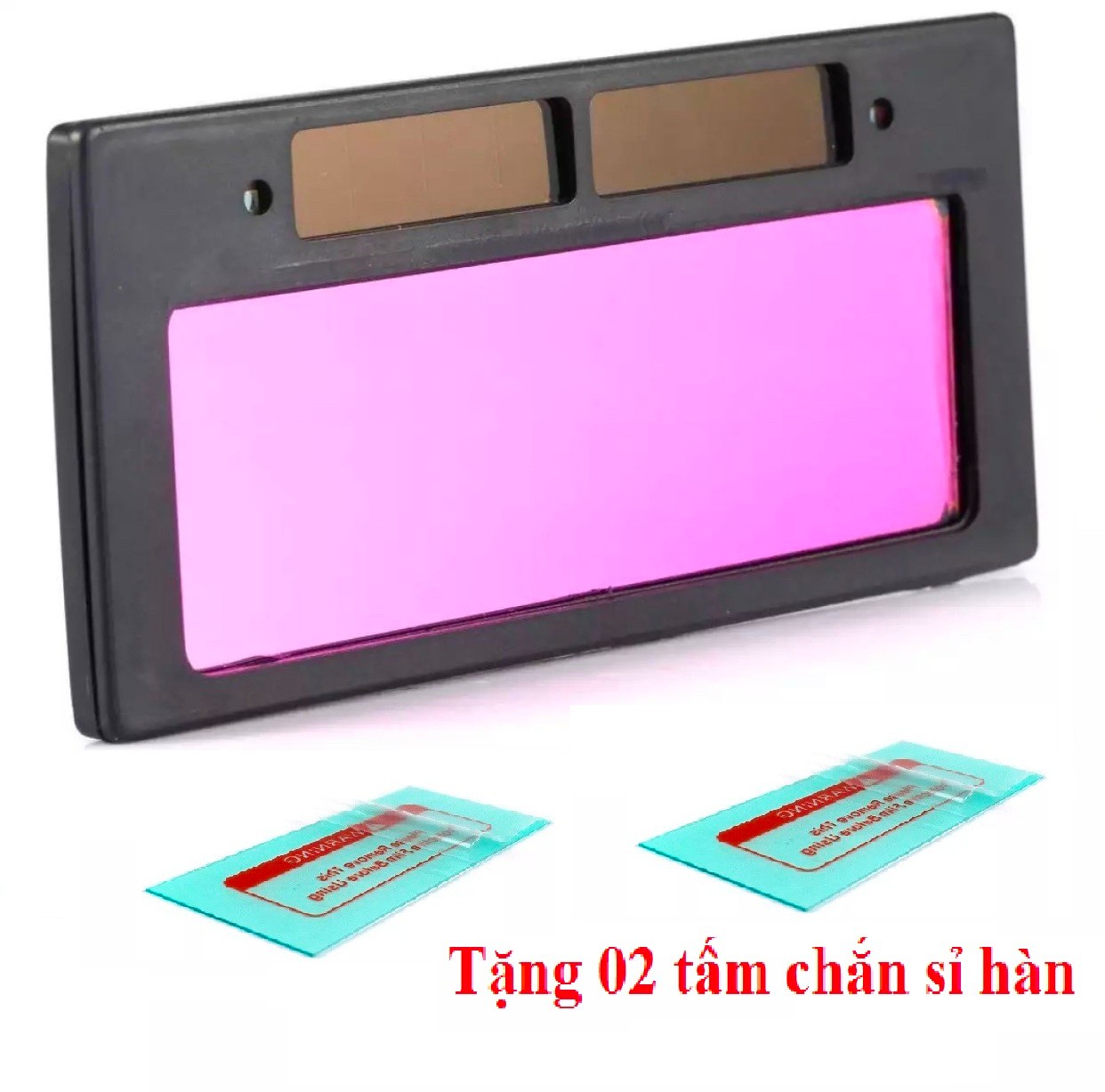 Tấm kính hàn điện tử tiêu chuẩn châu âu - tấm kính thay thế dự phòng cho kính hàn điện tử - tkhđt