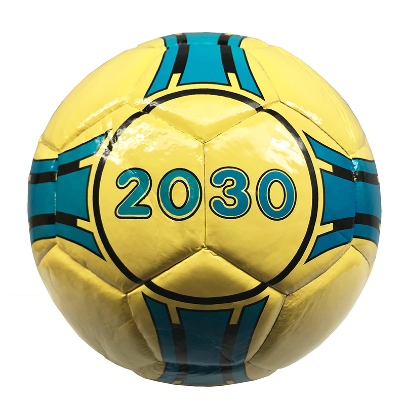 [HCM]Banh Futsal Geru Star 2030 - vàng dán - Tặng kim bơm+ lưới đựng bóng