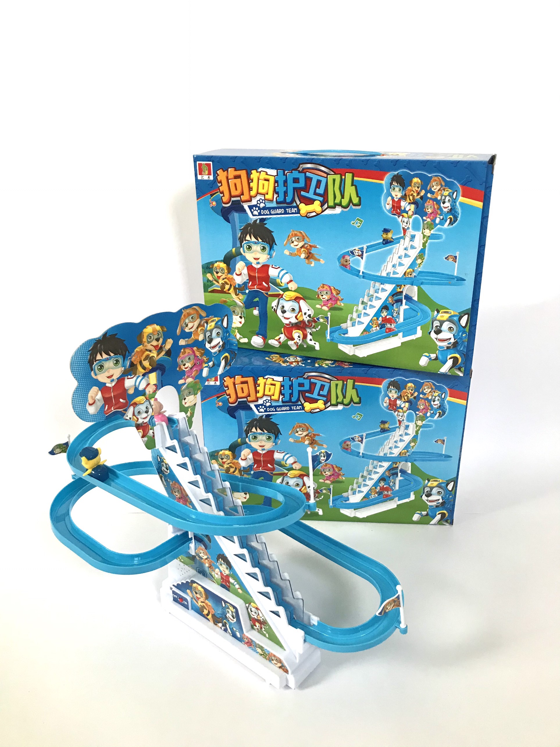 Chó cứu hộ đồ chơi Paw patrol chơi cầu trượt và leo bậc thang có nhạc cực kỳ vui nhộn thích hợp cho các bé từ 6 tháng tuổi