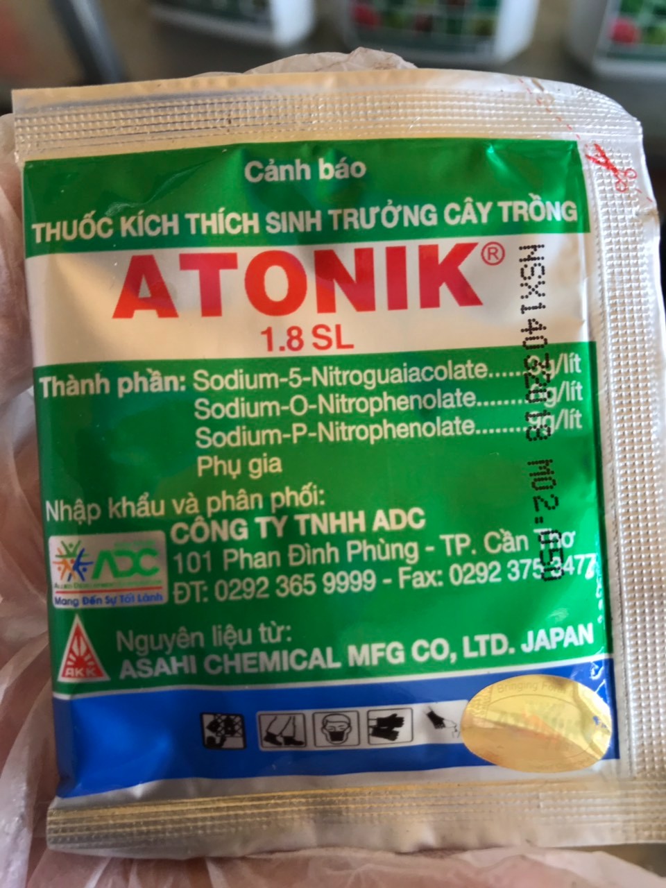 Phân bón kích thích sinh trưởng cây trồng Atonik 10ml 1.8S - Atonik 10ml