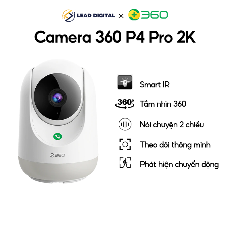 Camera 360 degree surveillance indoor Qihoo 360 P4 Pro 2k-genuine goods