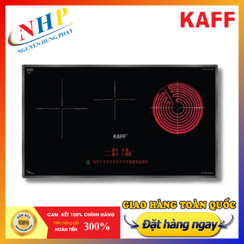 Bếp từ đôi hồng ngoại 3 lò cảm ứng kaff kf-ic79h