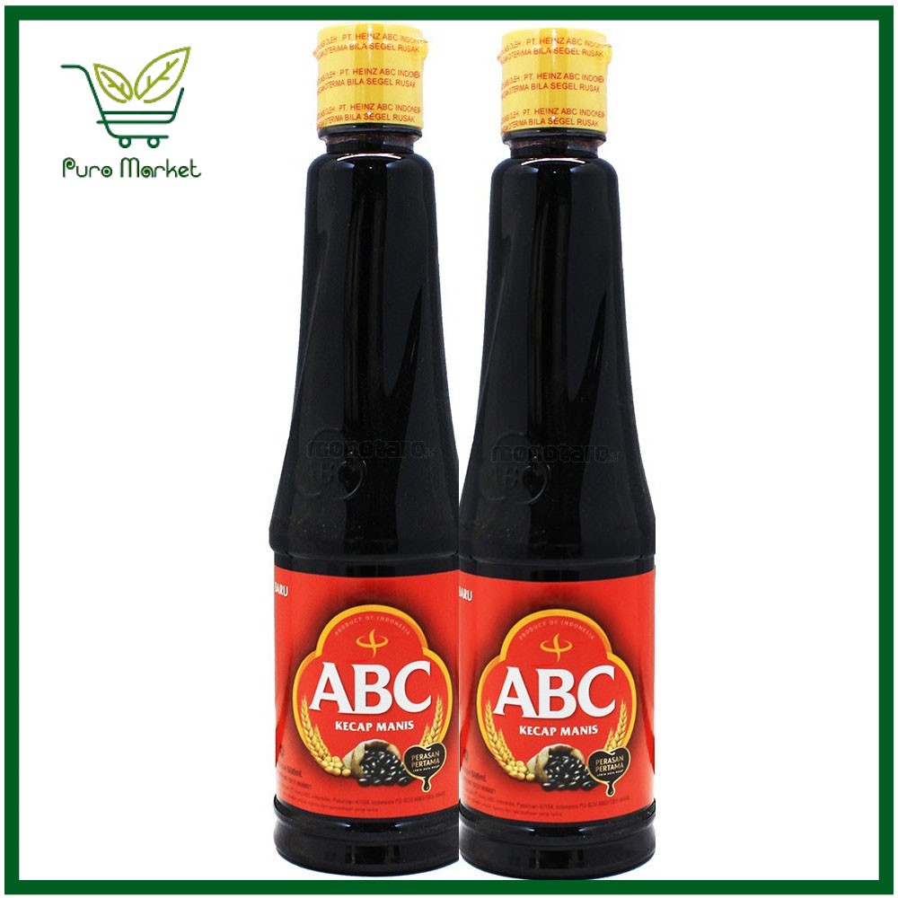 Bộ 02 chai Nước Tương ABC Kecap Manis 600 ml