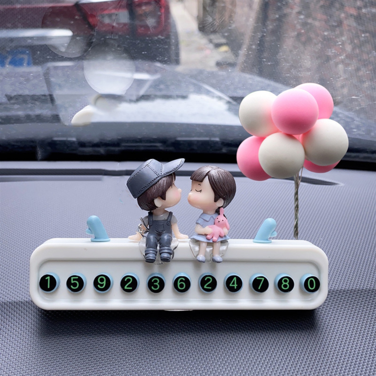 Bảng Số ĐiệnThoại Đỗ Xe Ô Tô Hoạt Hình - Bảng Ghi Số Điện Thoại Trên Xe Ô Tô Cute Dễ Thương