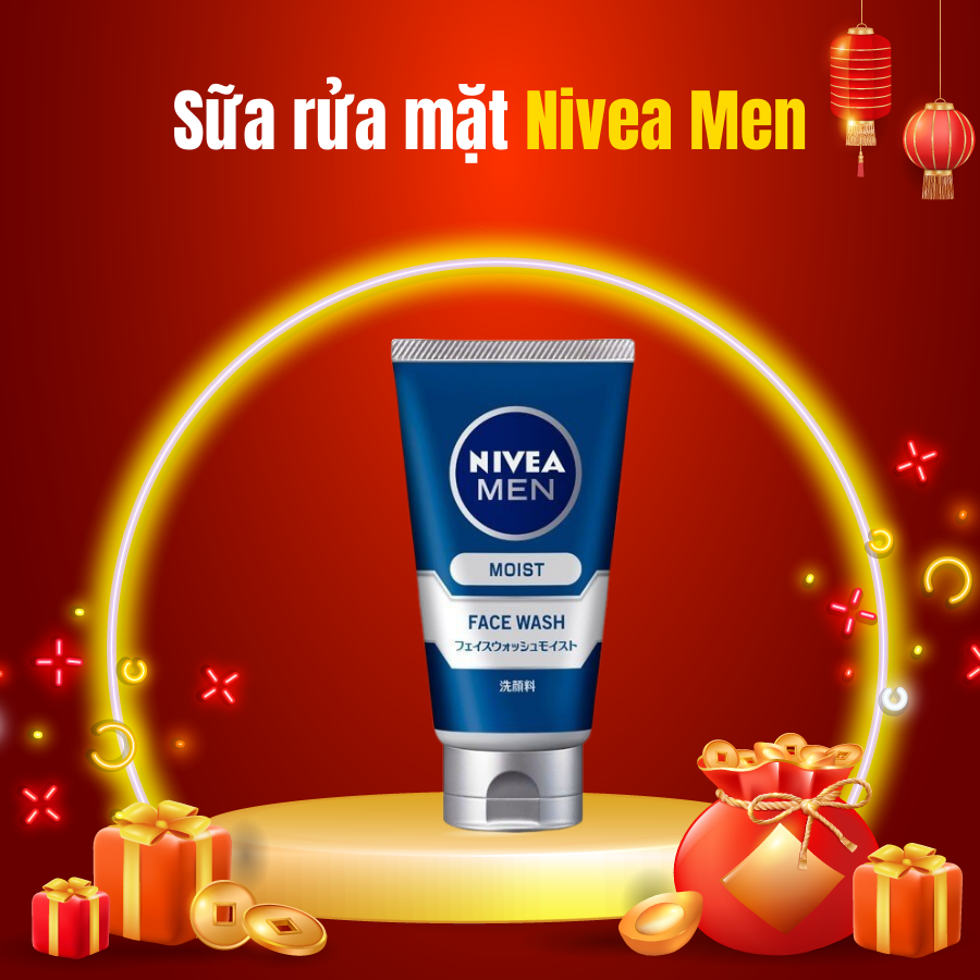 Sữa rửa mặt Nivea Men dành cho nam 100g