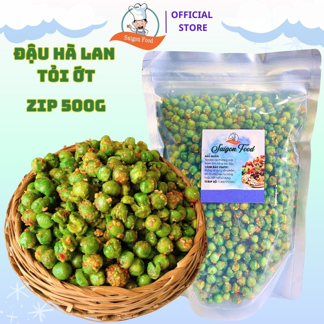 1.5kg đậu hà lan tỏi ớt vsatp