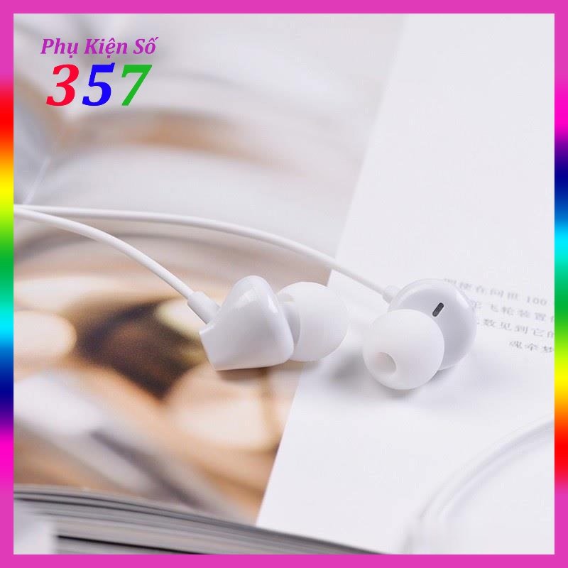 Tai nghe nhét tai Hoco M60 nghe hay có mic đàm thoại, dây dài 1.2m