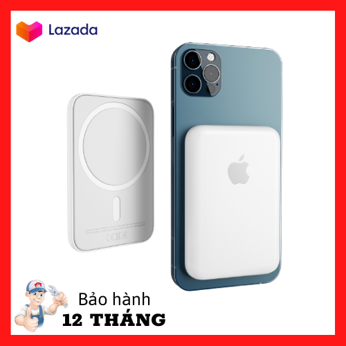 [ NEW 100% ]  Sạc Dự Phòng Không Dây Thông Minh Cho IP 12 & 13  - Thiết Kế Nhỏ Gọn - Lực Hút Mạnh - Dung Lượng Pin Khủng Sạc Cực Nhanh - Sạc Dự Phòng Gía Rẻ