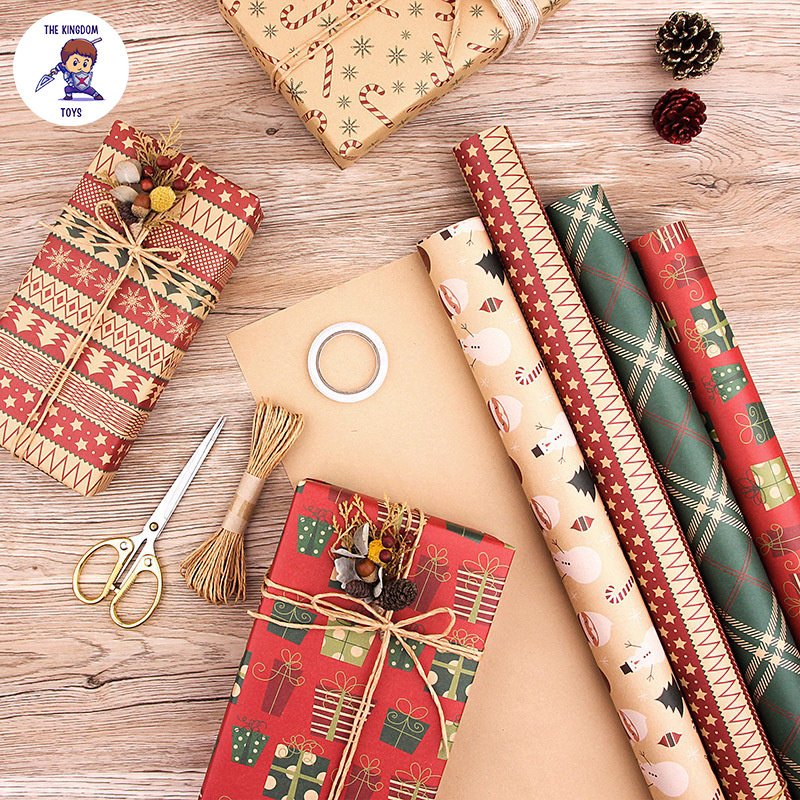 Giấy bọc quà sinh nhật, bọc quà giáng sinh, bọc quà noel
