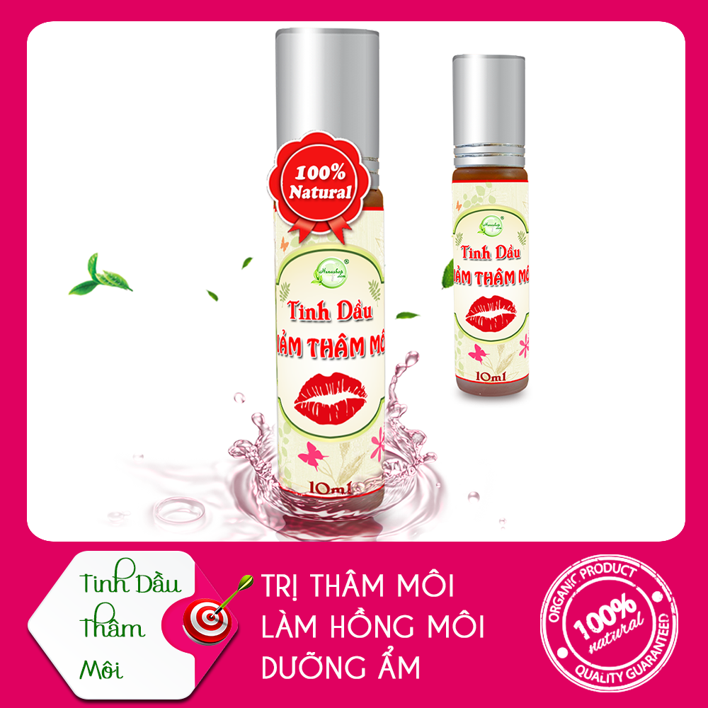 Tinh Dầu Giảm Thâm Môi Dưỡng Môi Mềm Mại Quyến Rũ- Henashop 10ml